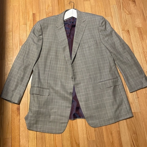 Ermenegildo Zegna Men’s Grey and Purple Sports Jacket - Picture 1 of 11